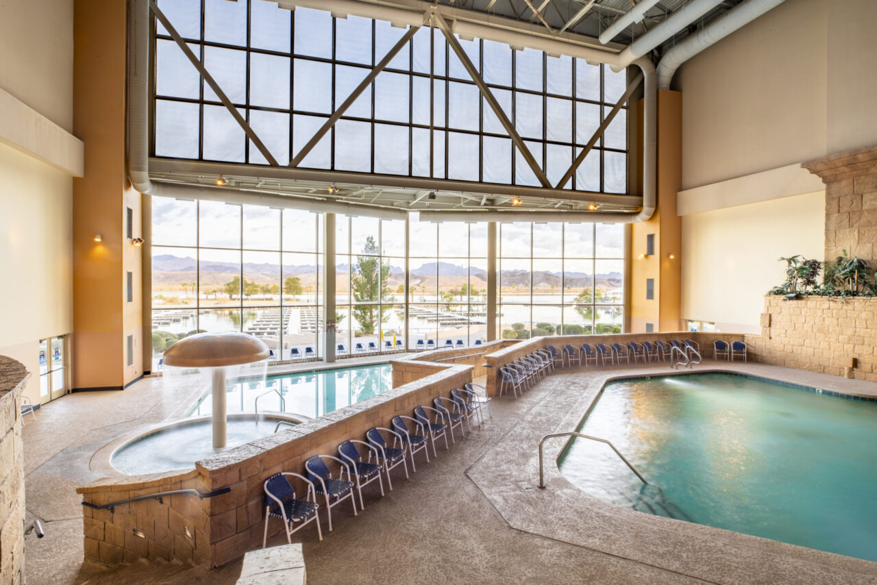 Swimming Pool & Waterslide - Blue Water Resort & Casino